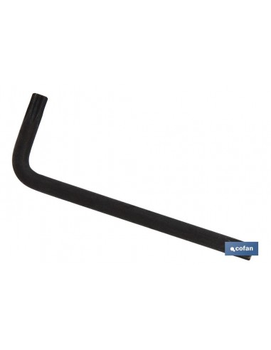 LLAVE ACODADA PARA TORNILLOS TORX T-9...