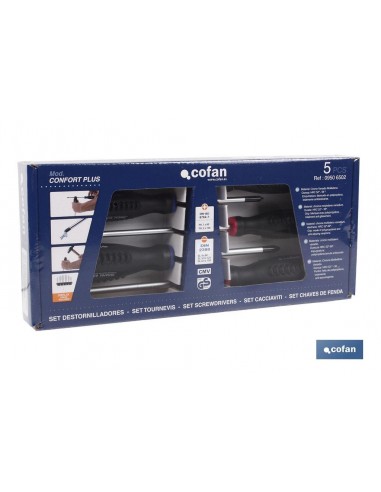 SET DESTORNILLADORES 5 PCS. SERIE...