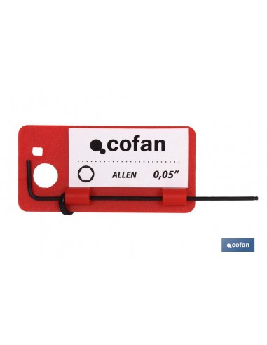 LLAVE ALLEN PULGADAS M- 1/8 (PACK: 1...