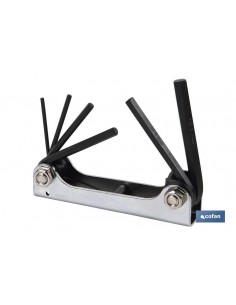 LLAVERO LLAVES HEXAG. 6...