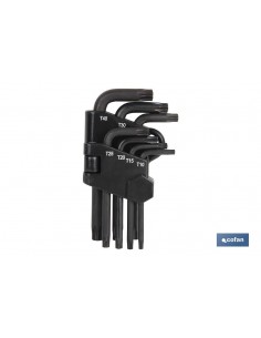 SET LLAVES TORX 7 UDS....