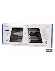 SET DESTORNILLADOR 5 PCS...