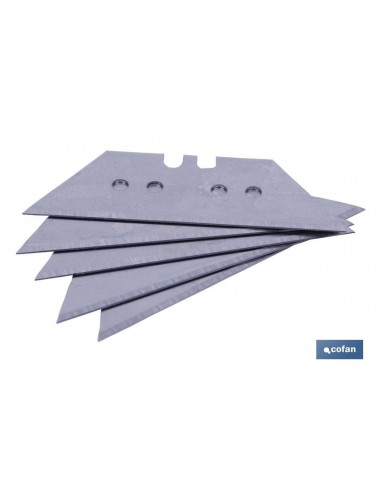 PACK 5 CUCHILLAS TRAPEZOIDALES 60MM...