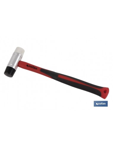 MARTILLO NYLON/PU Ø35 MM CON MANGO...