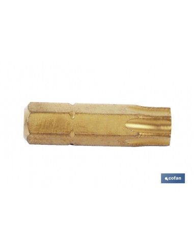 PUNTA DE TITANIO 1/4 25 MM T-30 VENTA...