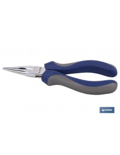 ALICATES PUNTA C/MUELLE 8"...