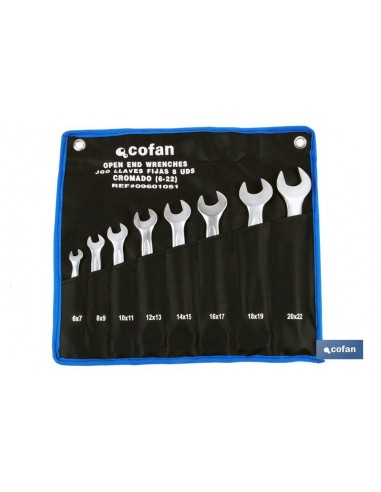 SET 12 PCS LLAVES FIJAS 6-7 A 30-32...