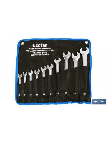 SET 17 PCS LLAVES COMBINADAS DE 6 A...