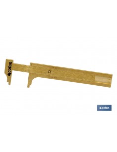 CALIBRE DE LATÓN 0-75 mm...