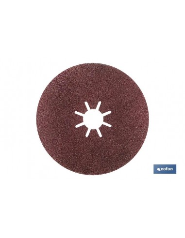 DISCO FIBRA 125 MM. - GRANO 36 (PACK:...