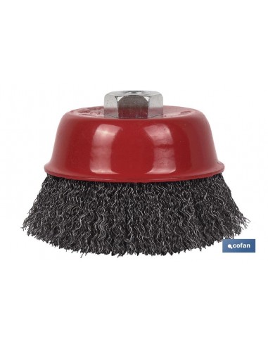 CEPILLO COPA ONDULADO M14 Ø65 ACERO...