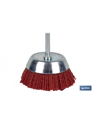 CEPILLO COPA 6 MM X Ø75 NYLON (PACK:...