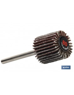 MINI ABANICO LIJA CON MANGO...