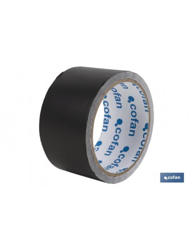 CINTA DE ALUMINIO NEGRA 30 MICRAS 50...