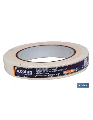 CINTA CREPE CARROCERO 36MM X 45MTS...