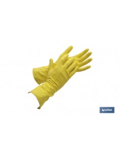 GUANTE DE LÁTEX AMARILLO...