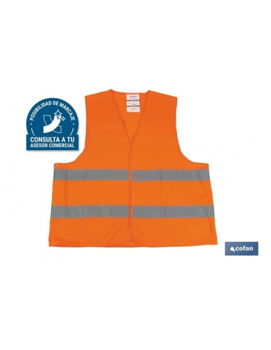 CHALECO REFLECTANTE NARANJA (PACK: 1...