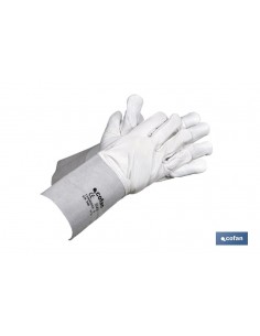 GUANTE VACUNO C/MANGUITO...