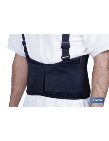 FAJA DE TRABAJO CON TIRANTES TALLA M...