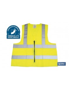 CHALECO AMARILLO CON...