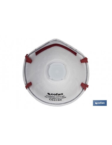 MASCARILLA PROTEC. C/VALVULA CE FFP3...