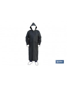 ABRIGO LARGO DE LLUVIA...