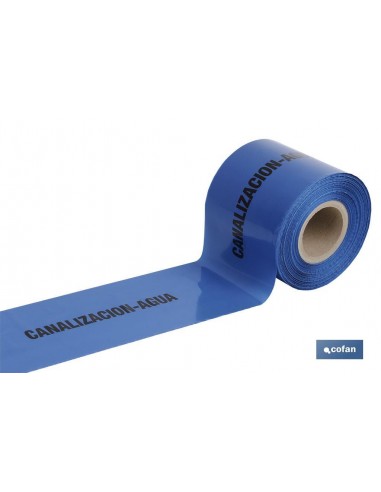 CINTA BALIZ. CANALIZACION AGUA...