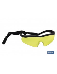 GAFAS SEGURIDAD SPORT AMBAR...