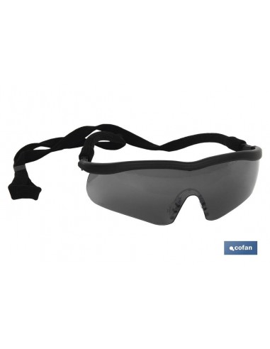 GAFAS SEGURIDAD SPORT OSCURA UV...
