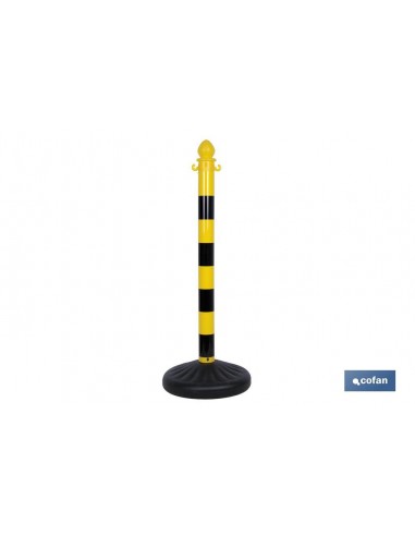 POSTE Y BASE PARA CADENA (AMAR/NEGRO)...