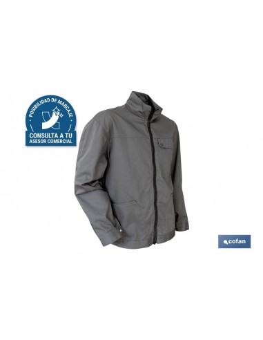 CHAQUETA TRABAJO WANKEE 245gms/m GRIS...