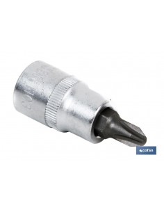 LLAVE DE VASO 3/8 CON PUNTA...