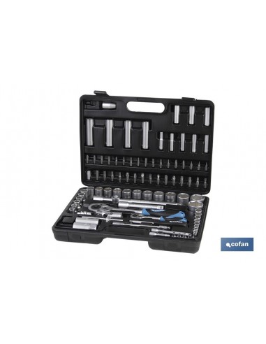 MALETÍN 94 PCS STANDARD 1/4 Y 1/2...