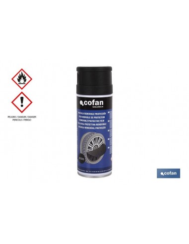 PELICULA REMOVIBLE PROTECCIÓN NEGRO...