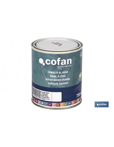 ESMALTE AL AGUA (750 ML) BLANCO MATE...