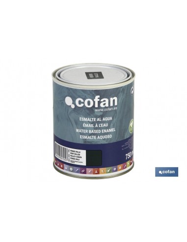 ESMALTE AL AGUA (750 ML) VERDE VALLE...