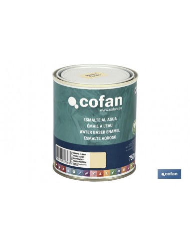 ESMALTE AL AGUA (750 ML) MARFIL CLARO...