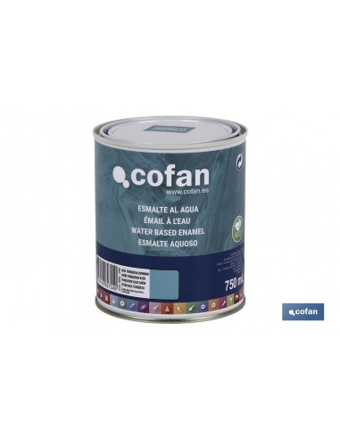 ESMALTE AL AGUA (750 ML) AZUL...