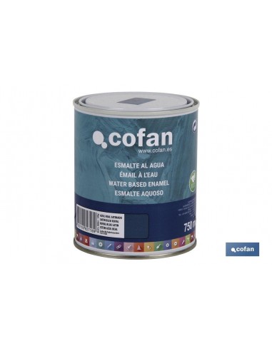 ESMALTE AL AGUA (750 ML) AZUL REAL...