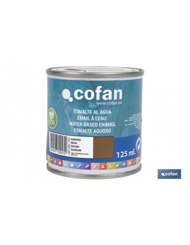 ESMALTE AL AGUA (125 ML) MARRÓN...