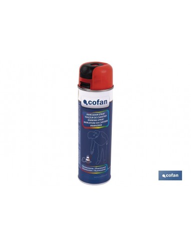 MARCAJE DE OBRA FLUORESC. ROJO 500ML...