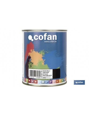 ESMALTE SINTÉTICO (750 ML) NEGRO...