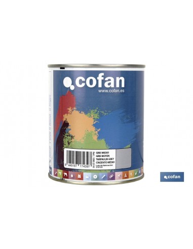 ESMALTE SINTÉTICO (750 ML) GRIS MEDIO...