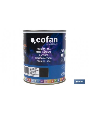 ESMALTE LACA AL AGUA NEGRO 750 ML...