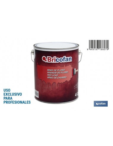 MINIO DE PLOMO 4L (PACK: 1 UDS)