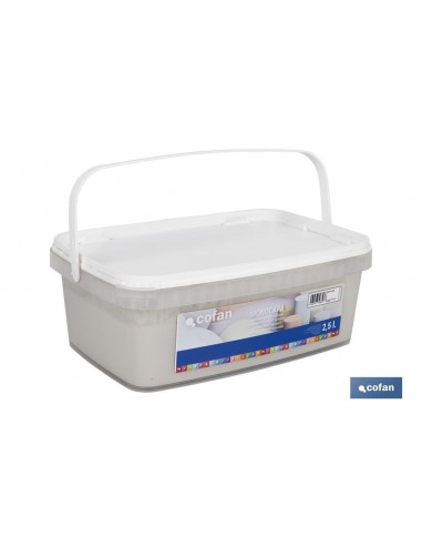 PINTURA PLÁSTICA MONOCAPA GRIS SUAVE...