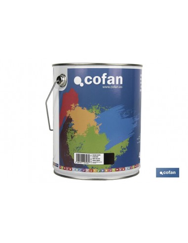 ESMALTE SINTÉTICO (4 L) NEGRO MATE...