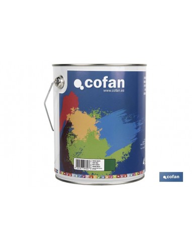 ESMALTE SINTÉTICO (4 L) VERDE MAYO...