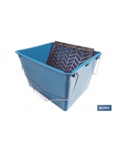 CUBETA 16 L. AZUL CON...