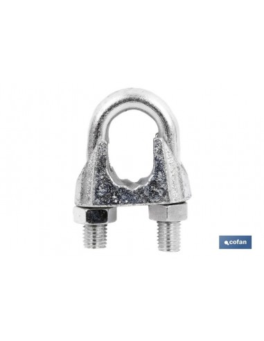 SUJETACABLES DIN-741 ZINCADO M-14...